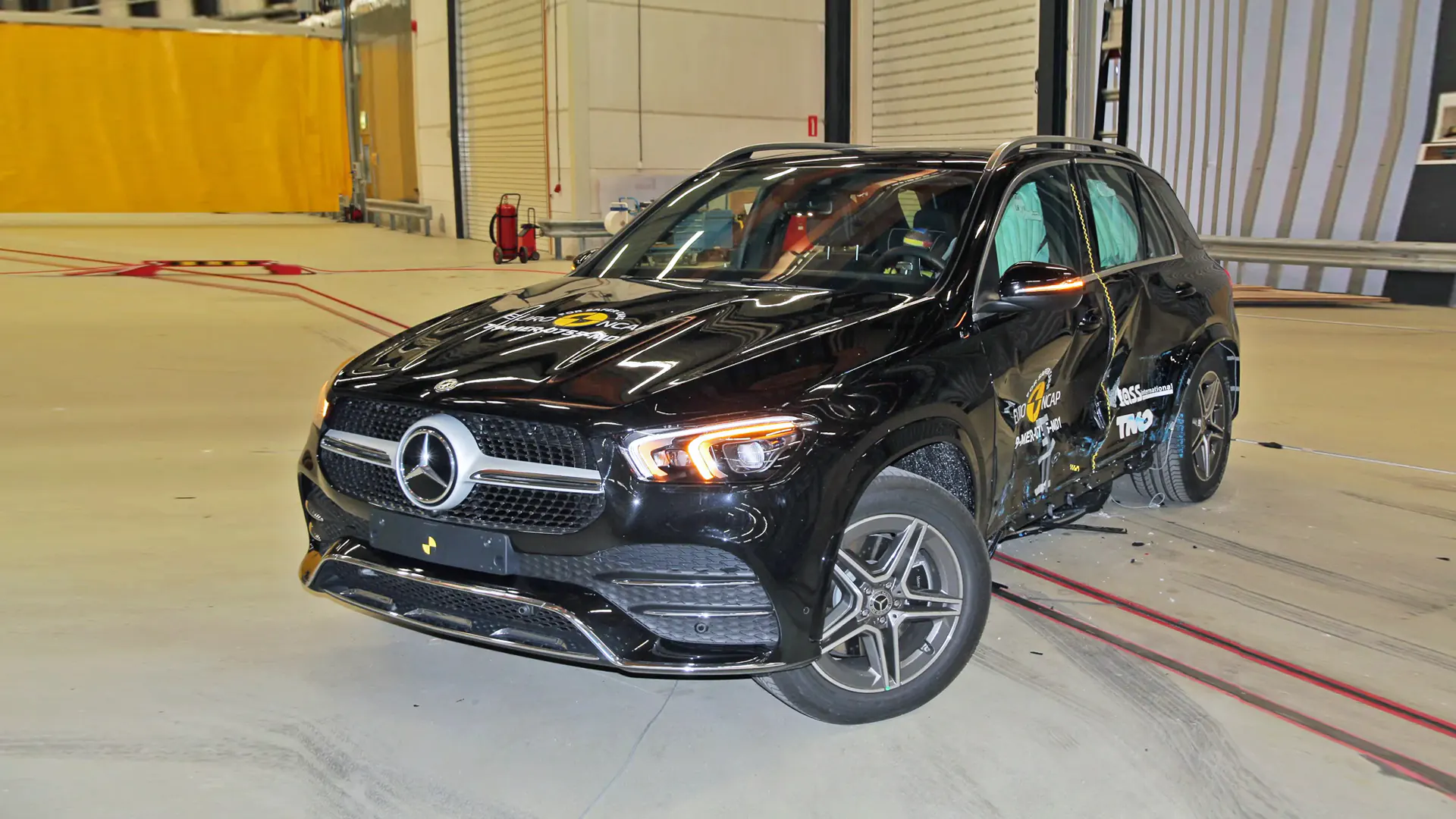 Краш-Тест Mercedes-Benz GLE купе