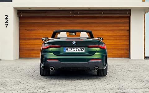Фото BMW 4 серии Cabrio сзади